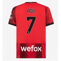 AC Milan Yacine Adli #7 Domaci Dres 2023-24 Kratak Rukav